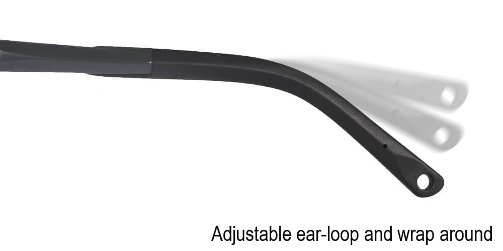 PROGEAR® Sportshades | Dash2 S-1282 Wrap Around Sunglasses | 4 Colors