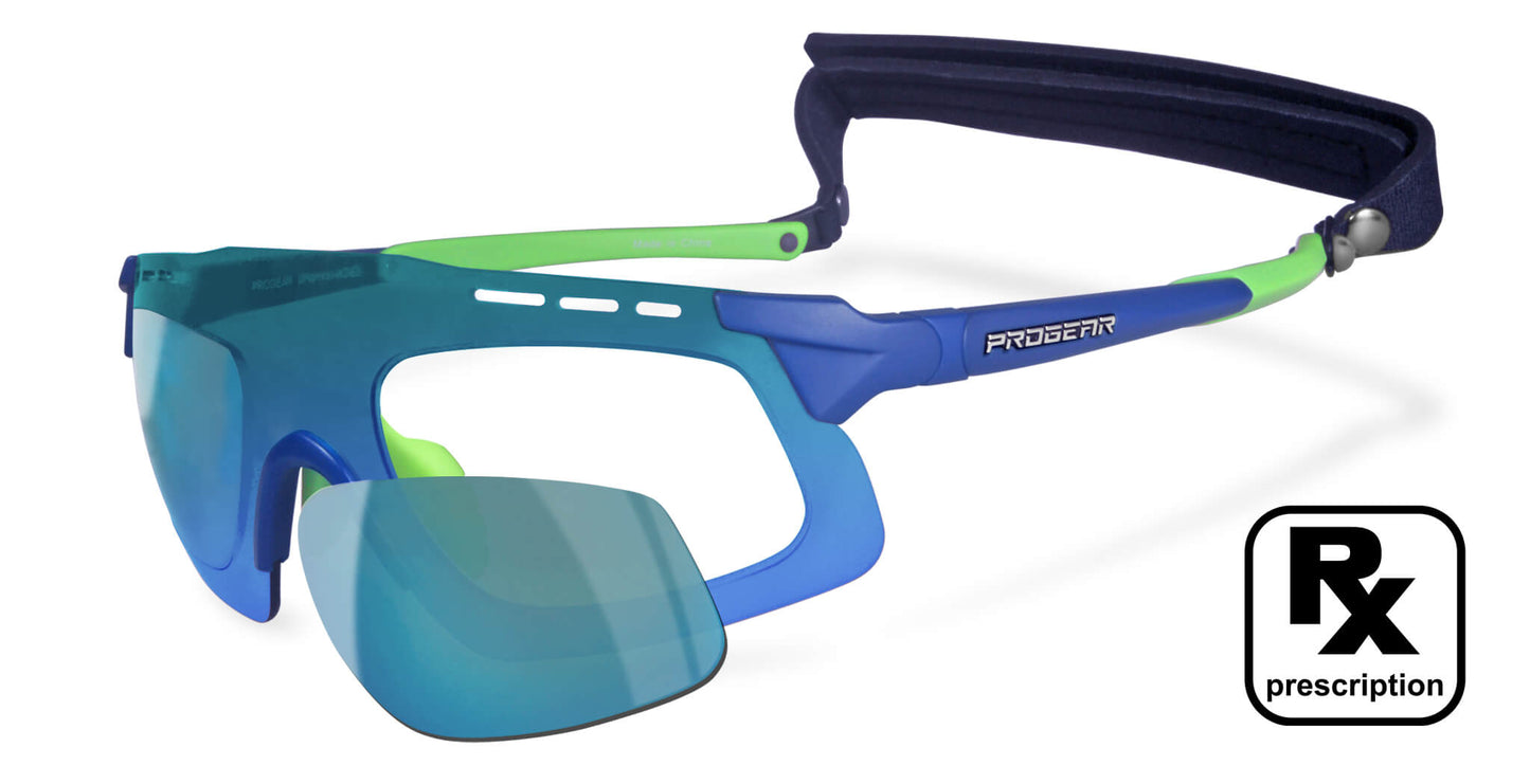 PROGEAR® Prescription Running Sunglasses | Sprinter2 S-1286 | CustomFit Pro-S | AirVent | Sport Wrap | 5 Colors