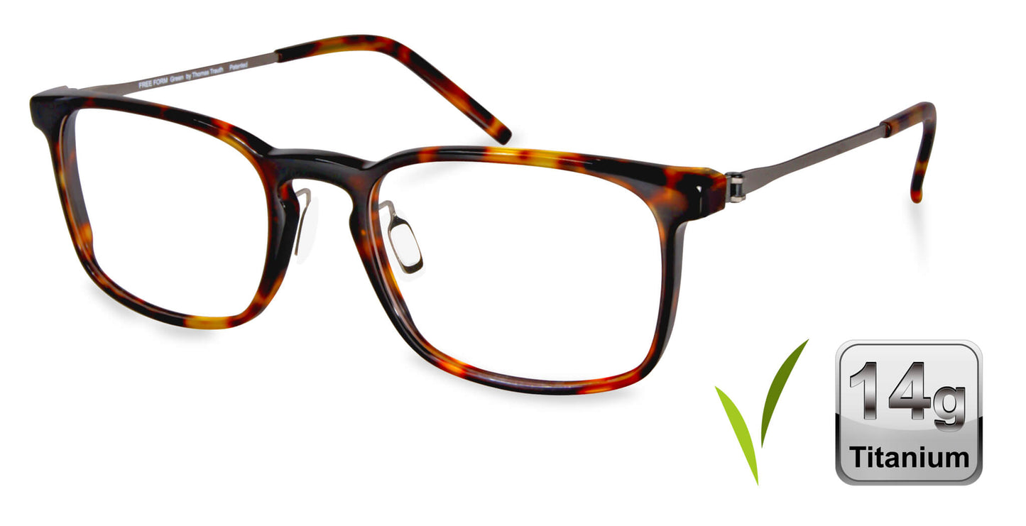 Free Form Eyewear™ Titanium 14g Feather-Light Luxury German Design - Model FFA995 | 3 Colors