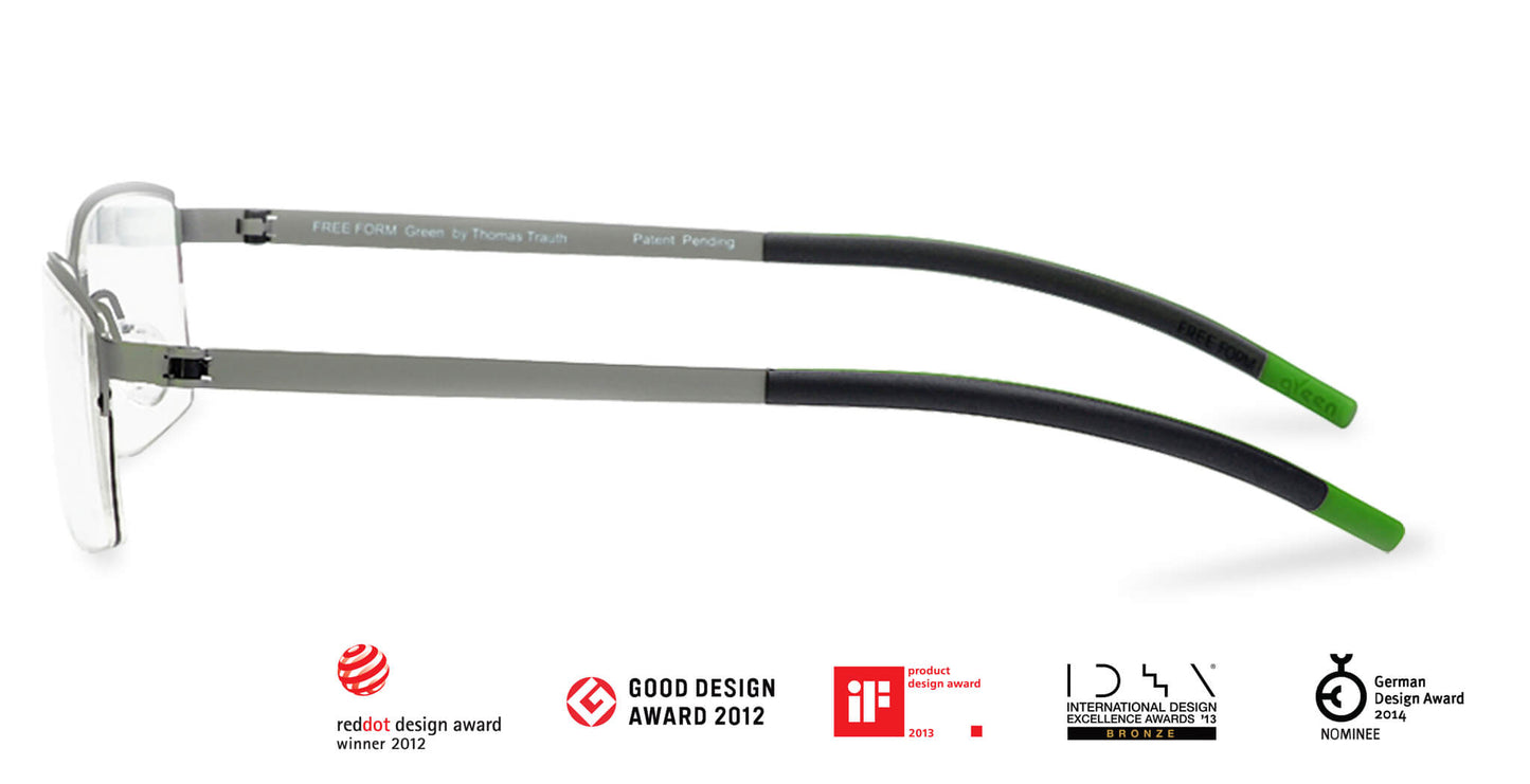 Free Form Eyewear™ Titanium 14g Feather-Light Luxury German Design - Model FFA908 | 4 Colors