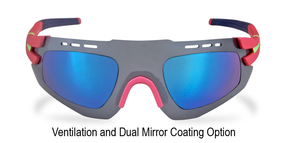 PROGEAR® Sportshades | Sprinter S-1284 Cycling & Running Sunglasses (M) | 5 Colors