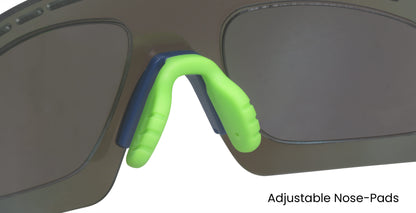 PROGEAR® Prescription Running Sunglasses | Sprinter2 S-1286 | CustomFit Pro-S | AirVent | Sport Wrap | 5 Colors