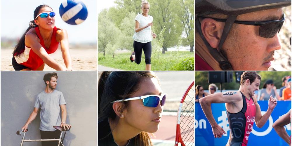 PROGEAR® Sportshades | Dash2 S-1282 Wrap Around Sunglasses | 4 Colors