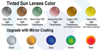 PROGEAR® Sportshades | Sprinter S-1284 Cycling & Running Sunglasses (M) | 5 Colors