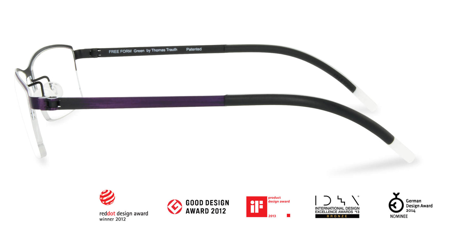 Free Form Eyewear™ Titanium 14g Feather-Light Luxury German Design - Model FFA908 | 4 Colors