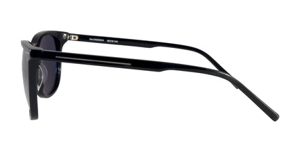 Side view of PROGEAR Urban BI-6008 sunglasses in black. Lightweight temples and wrap-around style for secure fit during activities.