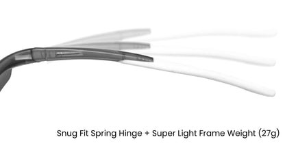 PROGEAR® Prescription Running Sunglasses | Sprinter2 S-1286 | CustomFit Pro-S | AirVent | Sport Wrap | 5 Colors