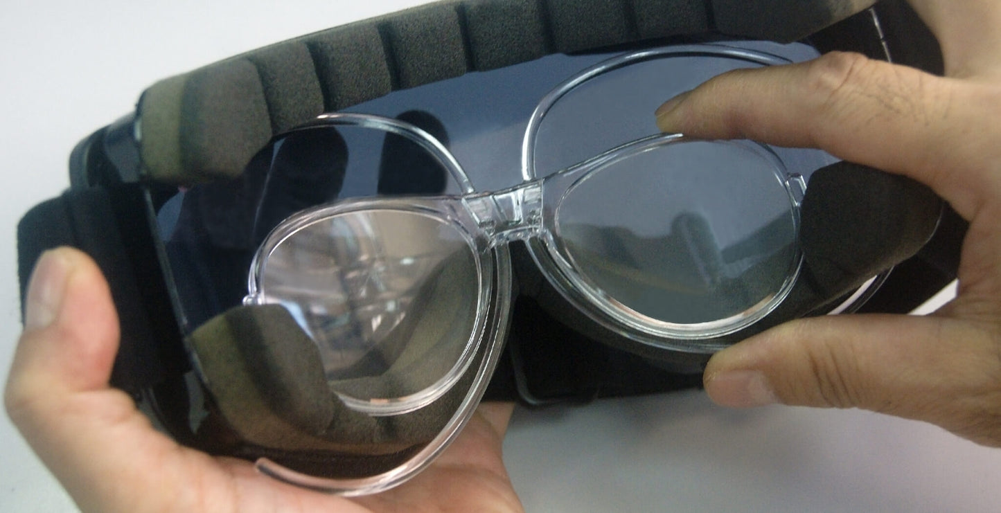 OutdoorMaster Prescription Ski Goggle Inserts | Easy-Align Rx Insert Flex-fit for Snow Goggles