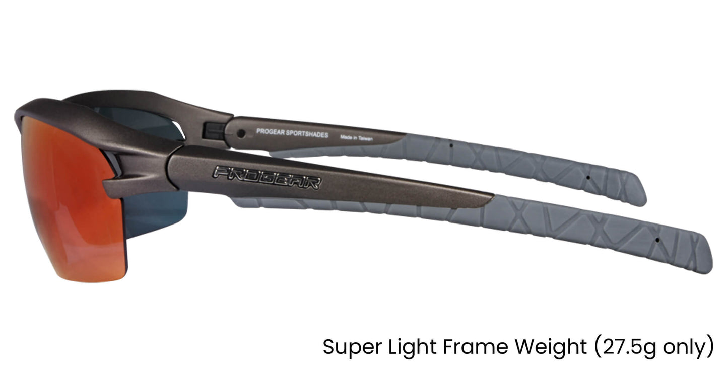 PROGEAR® Sportshades | Racer S-1283 Wrap Around Sunglasses | 6 Colors