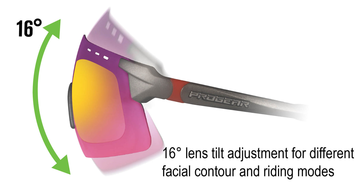 Gafas de sol para ciclismo y carrera PROGEAR® Sportshades | Sprinter2 S-1286 | 5 colores