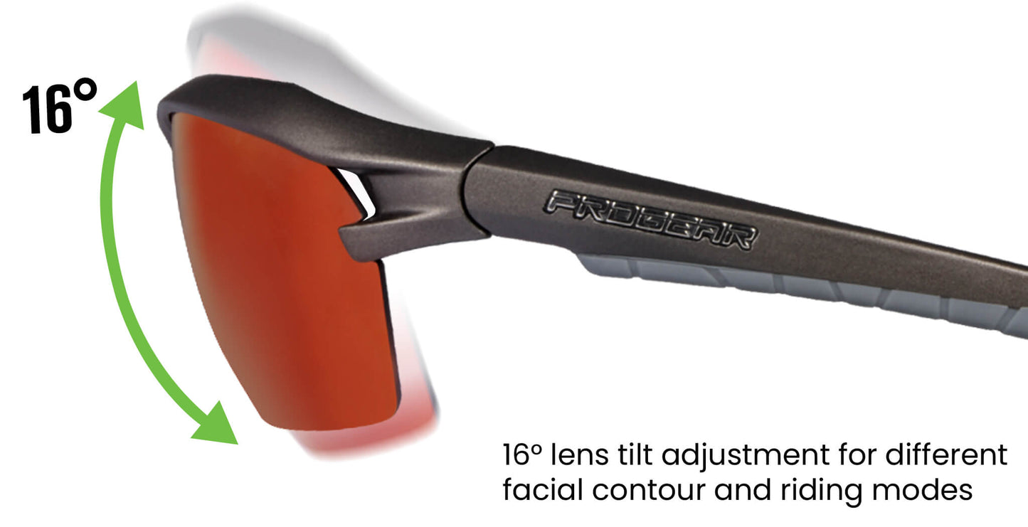 PROGEAR® Sportshades | Racer S-1283 Wrap Around Sunglasses | 6 Colors