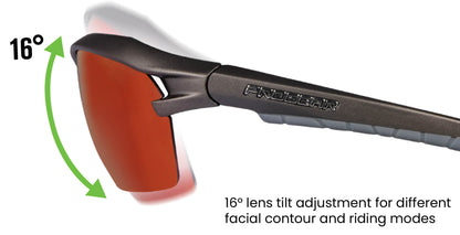 PROGEAR® Prescription Running Sunglasses | Racer S-1283 | CustomFit Pro | Sport Wrap | 6 Colors