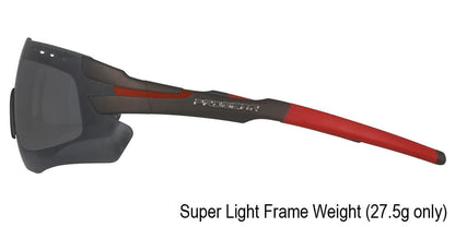 PROGEAR® Sportshades | Sprinter S-1284 Wrap Around Sunglasses (L) | 5 Colors