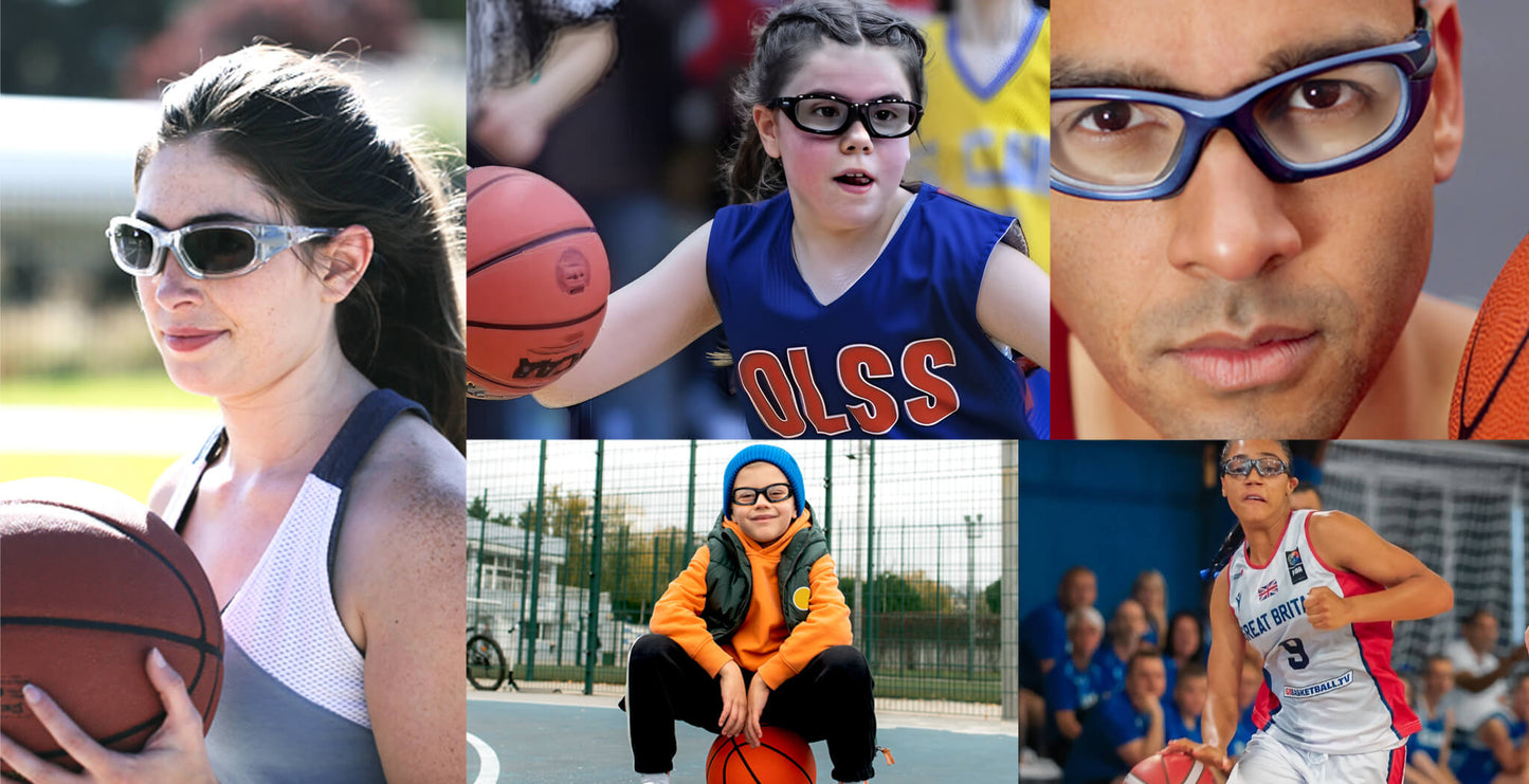 PROGEAR® Eyeguard Prescription Basketball Goggles | 4 Sizes | 12 Colors
