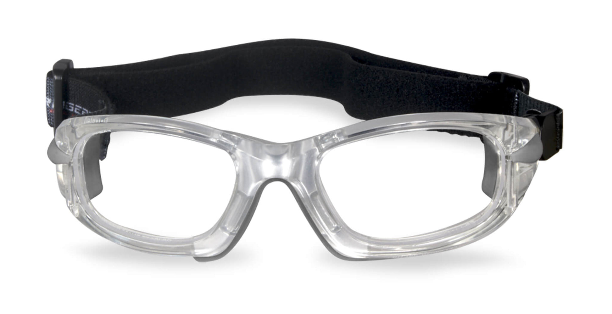 prescription football goggles Prescription Football Glasses, PROGEAR EG-S1011, Size S Shiny Metallic Black for Men/Women, Football Goggles with Strap