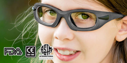 PROGEAR® Eyeguard | Kids Sports Goggles (L) | 7 Colors