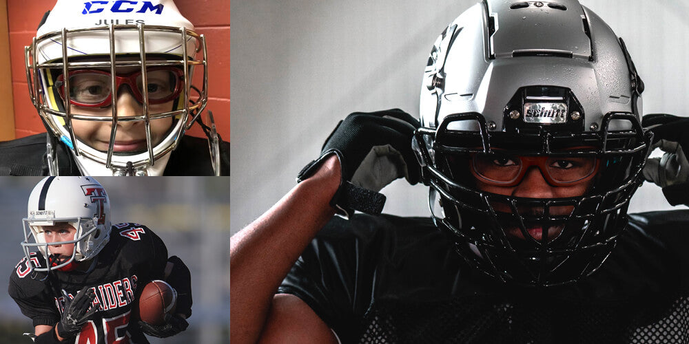 PROGEAR® Eyeguard | Football Goggles (S) | 3 Colors