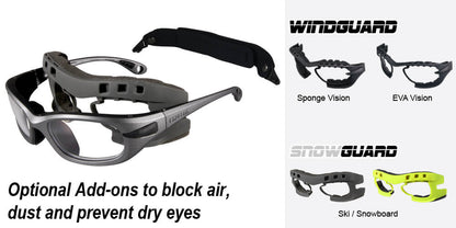 PROGEAR® Eyeguard | Rugby Goggles (L) | 7 Colors