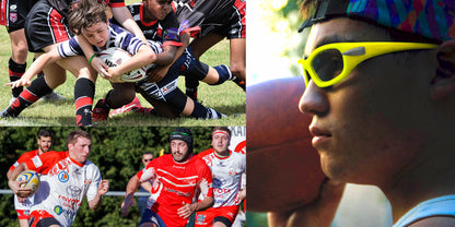 Gafas protectoras para los ojos PROGEAR® | Gafas de rugby (talla S) | 6 colores 
