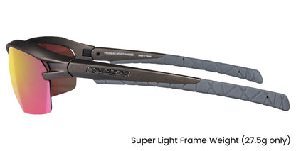 PROGEAR® Prescription Cycling Sunglasses | Racer S-1283 | CustomFit Pro | Sport Wrap | 6 Colors