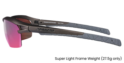 PROGEAR® Prescription Golf Sunglasses | S-1283 | CustomFit Pro | Sport Wrap | 4 Colors