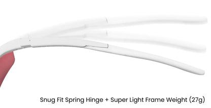PROGEAR® Prescription Cycling Sunglasses | Sprinter2 S-1286 | CustomFit Pro-S | AirVent | Sport Wrap | 5 Colors