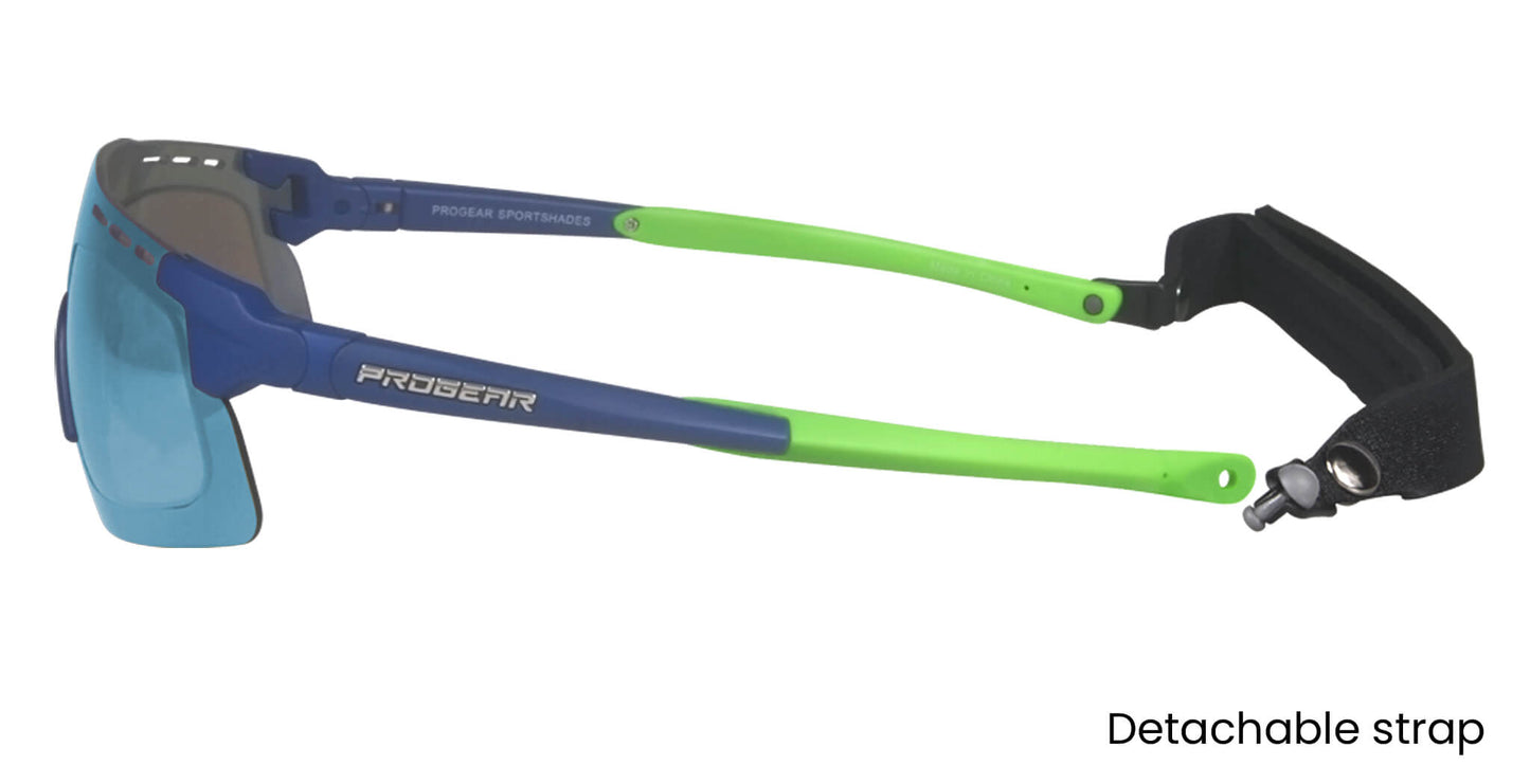 PROGEAR® Prescription Cycling Sunglasses | Sprinter2 S-1286 | CustomFit Pro-S | AirVent | Sport Wrap | 5 Colors