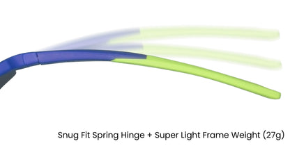 PROGEAR® Prescription Cycling Sunglasses | Sprinter2 S-1286 | CustomFit Pro-S | AirVent | Sport Wrap | 5 Colors