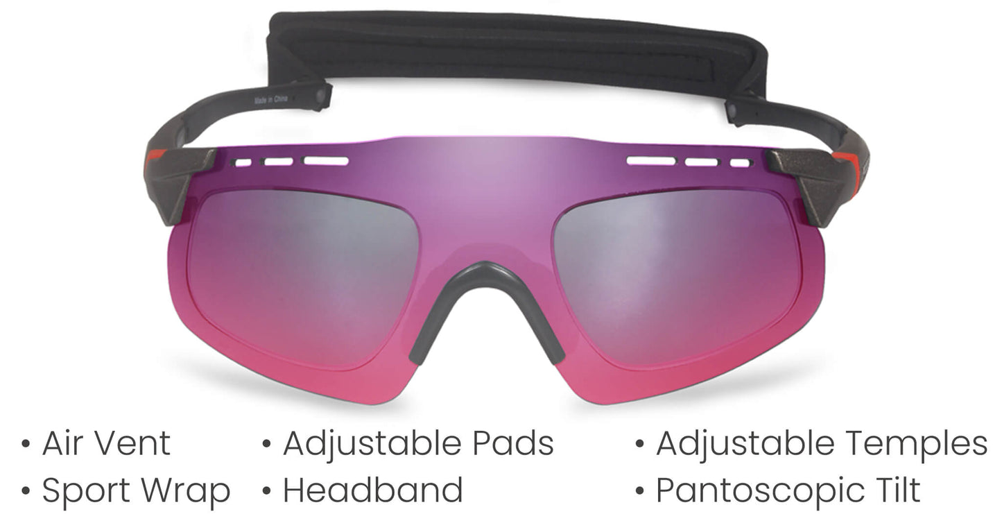 PROGEAR® Golf | S-1286 | CustomFit Pro-S | AirVent | Sport Wrap | 5 Colors