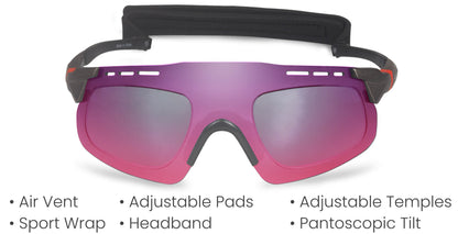 PROGEAR® Golf | S-1286 | CustomFit Pro-S | AirVent | Sport Wrap | 5 Colors
